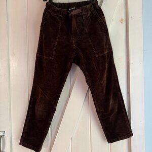 Gramicci Brown Corduroy Loose Tapered Climbing Pants